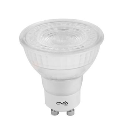 Click 5w Glass Warm White Dimmable GU10 LED