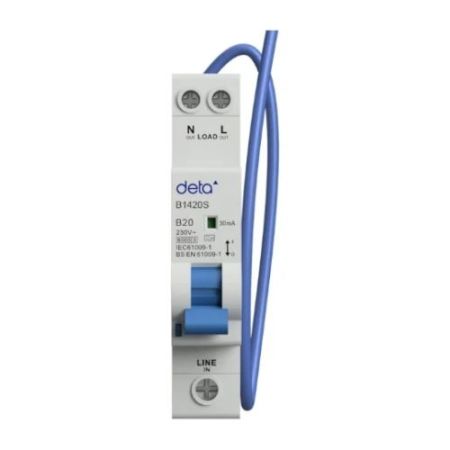 Deta 6ka Type.A 20A 30ma B-Type RCBO