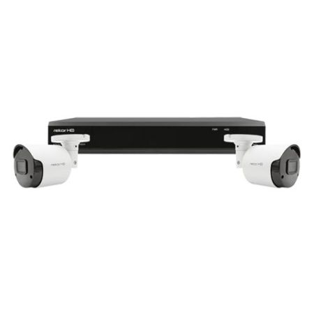 Esp 2-Cam 4-Ch 500gb Wht Bullet CCTV Kit